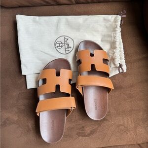 Hermes Leather Calf Skin Women Kos Clog